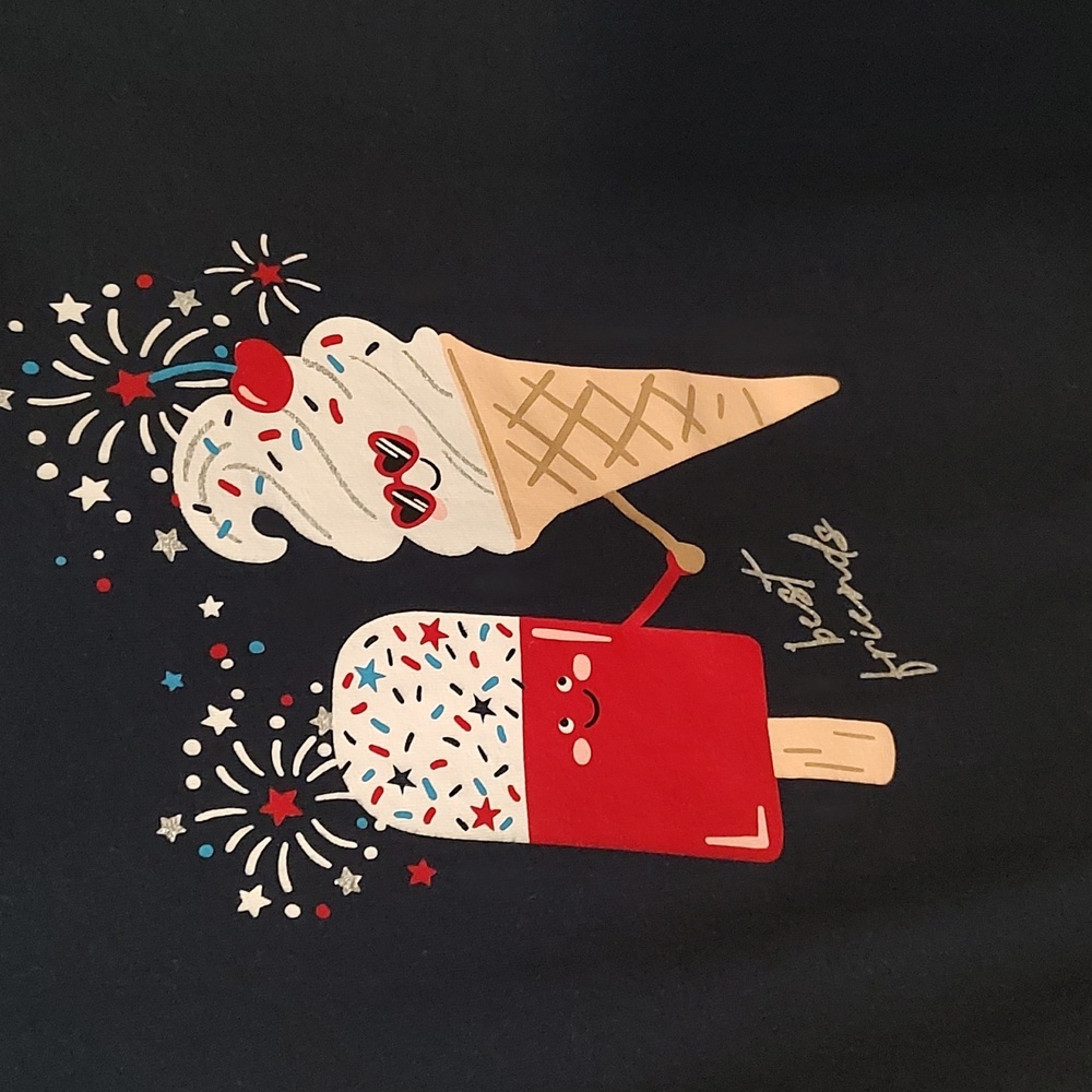 Girls Patriotic tank - Picture 2 of 4